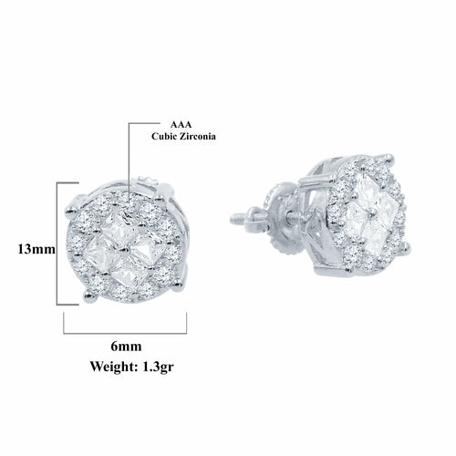 Glisten Screw Back Earrings | 9212471