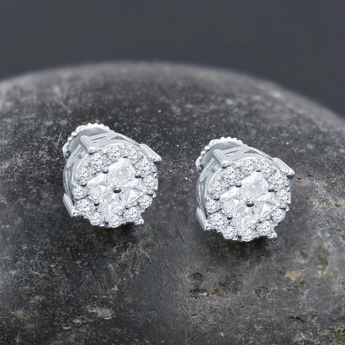 Glisten Screw Back Earrings | 9212471